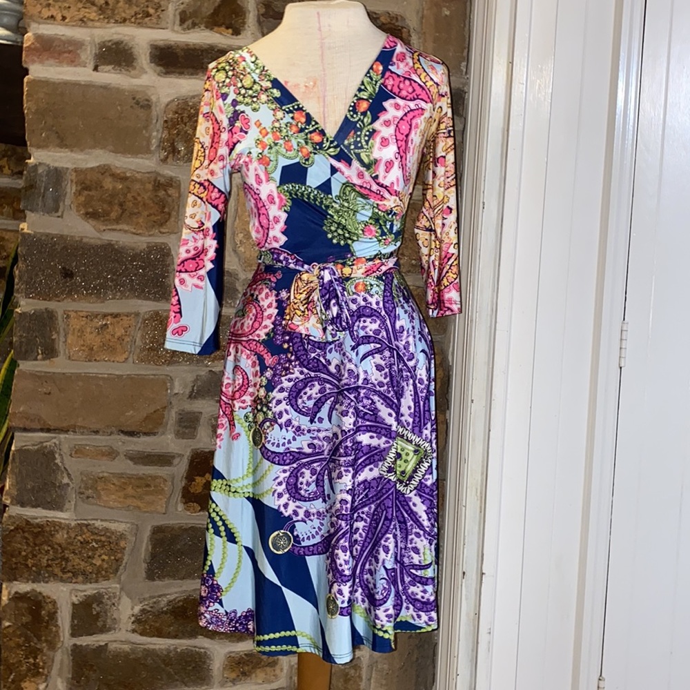Patterned summer dress